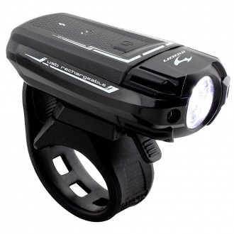 Front light Moon Meteor 300 USB charging black