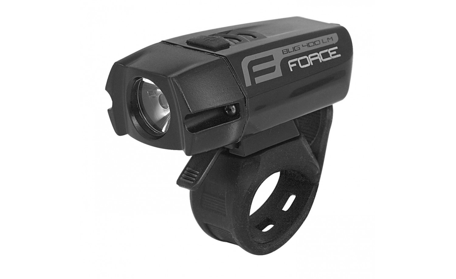 Front light FORCE BUG 400LM USB black