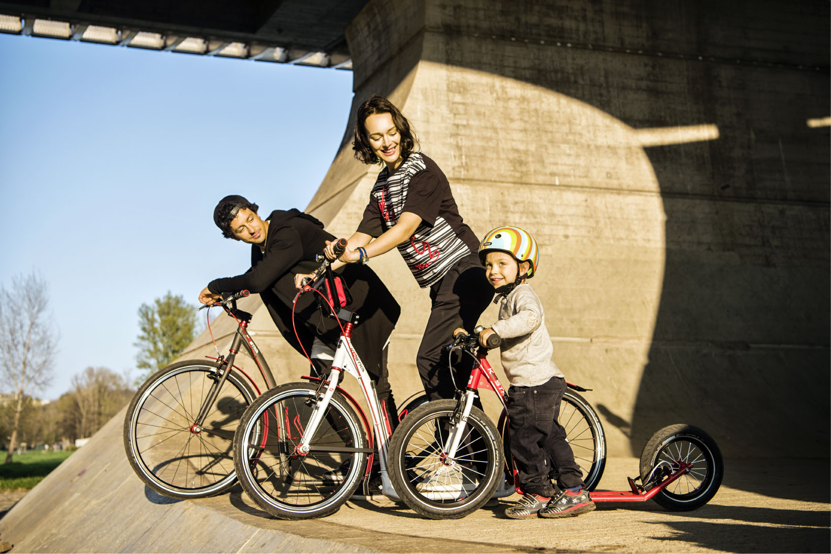 Looking for fun for the whole family? Try footbikes!