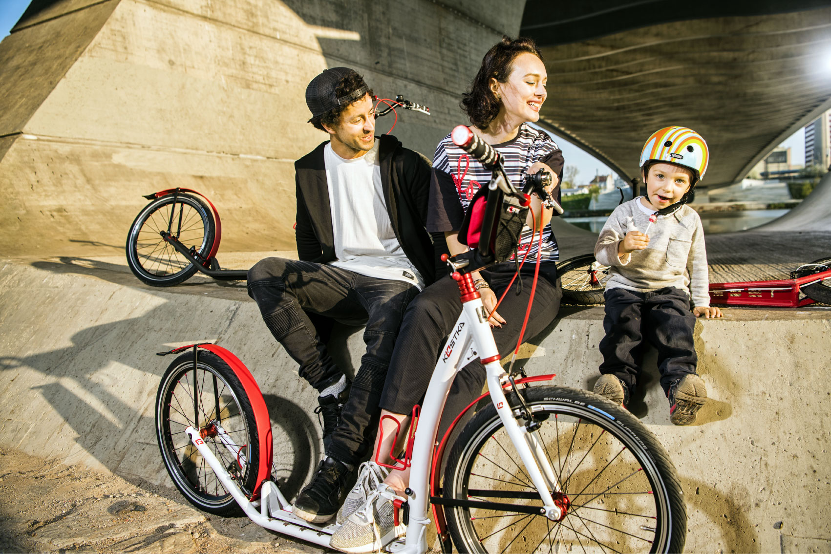 Looking for fun for the whole family? Try footbikes!