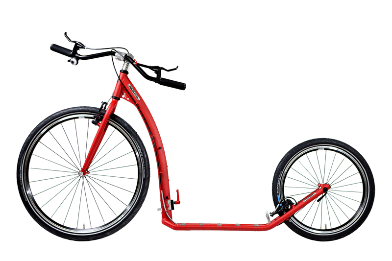 Why make a large footbike in a folding version?