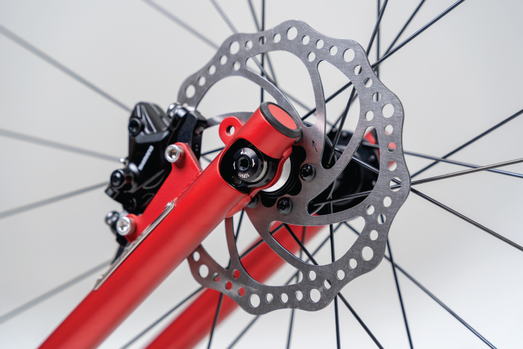 Thru axles. New standard.