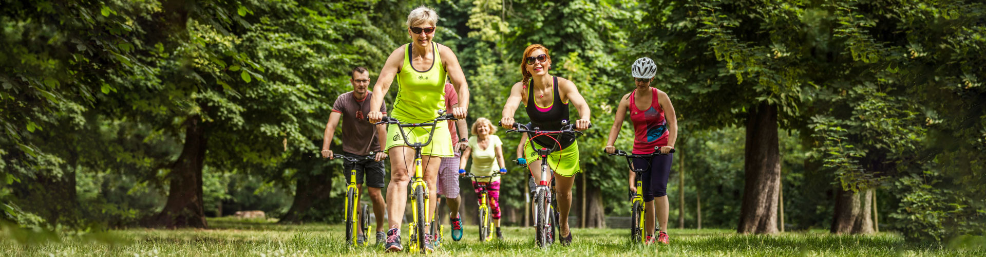 A ride in the Olomouc parks